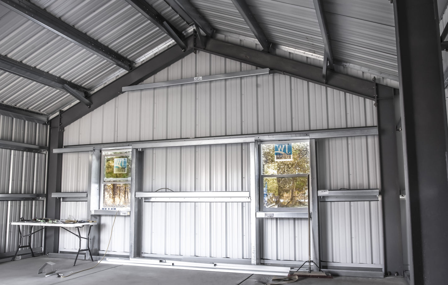 24 x 24 Shop Steel Building Kit