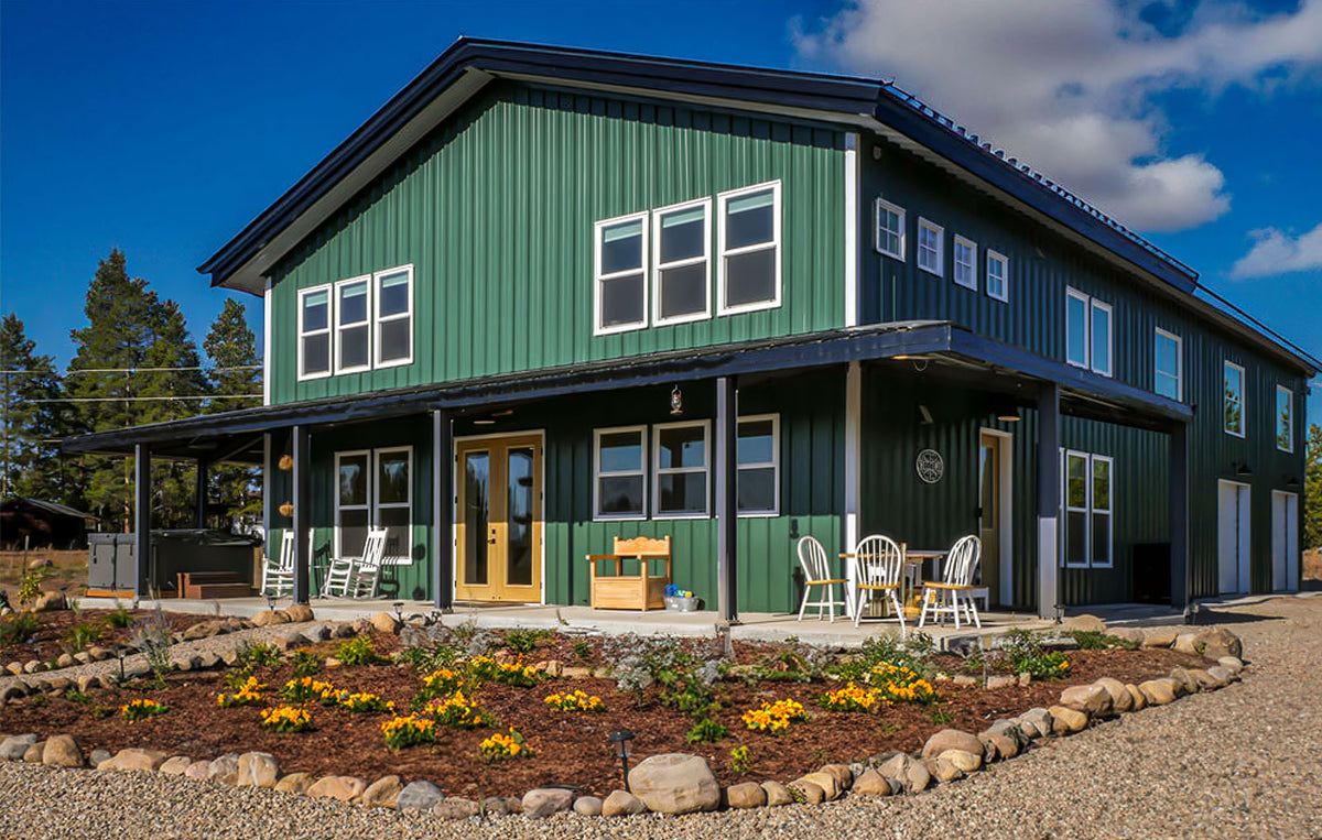 40 x 75 Barndominium Steel Building Kit – Great Western Building Systems